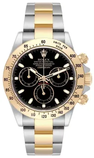 Rolex Daytona 116523-0039 40mm Yellow gold and Stainless steel Black