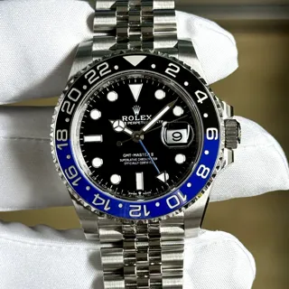 Rolex GMT-Master II 126710BLNR-0002 Stainless steel Black