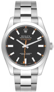 Rolex Milgauss 116400-0001 Stainless steel Black