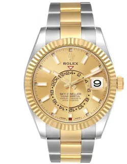 Rolex Sky-Dweller 326933-0001 Yellow gold Golden