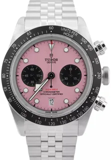 Tudor Black Bay Chrono M79360N-0019 Stainless steel Pink