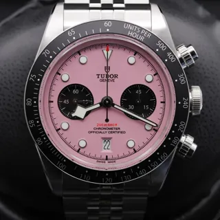 Tudor Black Bay Chrono M79360N-0019 Stainless steel Pink