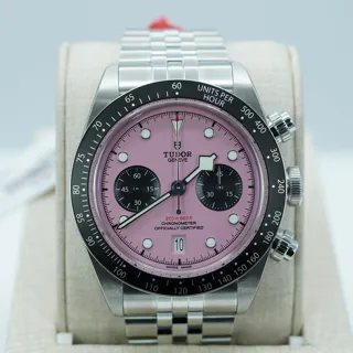 Tudor Black Bay Chrono M79360N-0019 Stainless steel Pink