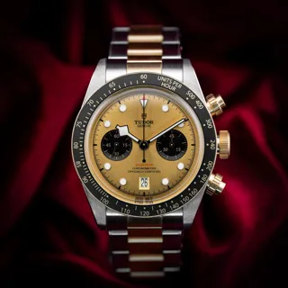 Tudor Black Bay Chrono S&G M79363N-0007 41mm Stainless steel Golden