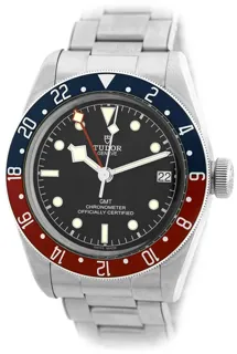 Tudor Heritage Black Bay GMT Stainless steel Black