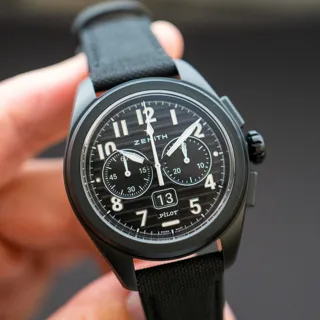 Zenith Pilot 49.4000.3652/21.I001 Ceramic Black