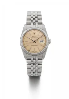 Rolex Datejust 36 16220 Stainless steel Cream