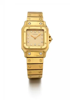 Cartier Santos 2960 Yellow gold Golden