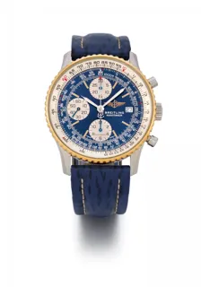 Breitling Navitimer B13019 Yellow gold and Stainless steel Blue