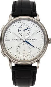 A. Lange & Söhne Saxonia 386.026 White gold Silver