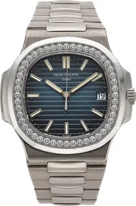 Patek Philippe Nautilus 5713/1G-010 18k white gold Blue