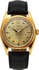 Rolex Oyster Perpetual 6098 18k Gold Champagne