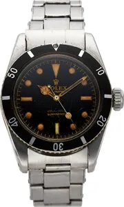 Rolex Submariner 6538 Stainless steel Black