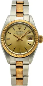 Rolex Datejust 6917 Stainless steel and 18k yellow gold Champagne