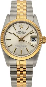 Rolex Datejust 31 68273 Stainless steel and 18k yellow gold Silver