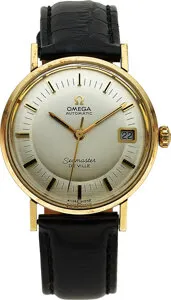 Omega Seamaster De Ville 14k yellow gold Silver