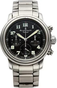 Blancpain Flyback Stainless steel Black