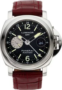 Panerai Luminor GMT Stainless steel Black