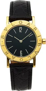 Bulgari Bulgari 18k yellow gold Black