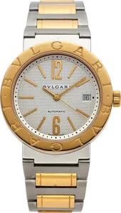 Bulgari BB38SG 18k Gold and Stainless steel White