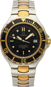 Omega Seamaster Professional 369.1062 Stainless steel and gold Black