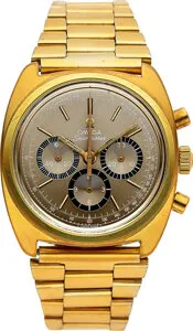 Omega Seamaster Chronograph 145.029 Stainless steel and Gold-plated Bronze