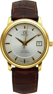 Omega 18k yellow gold Silver