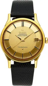 Omega Constellation 18k yellow gold Champagne