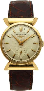 Longines 14k yellow gold Silver