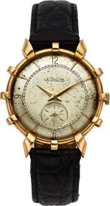 Jaeger-LeCoultre Bradley II 14k yellow gold Silver