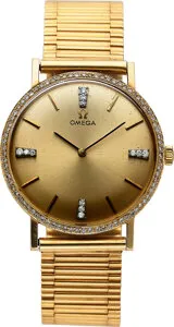 Omega 14k yellow gold Champagne