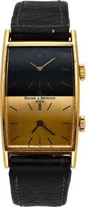 Baume & Mercier Dualtime 18k yellow gold Golden