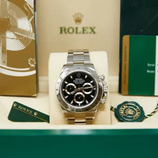 Rolex Daytona 116520-0015 Stainless steel Black