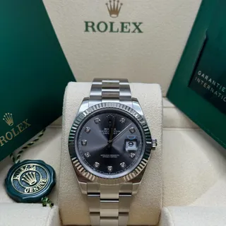 Rolex Datejust 41 126334 White gold and Stainless steel Gray