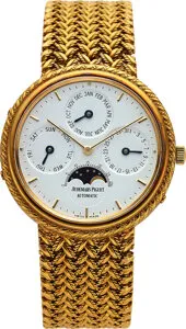 Audemars Piguet Quantiême Perpetual 5548 18k yellow gold White