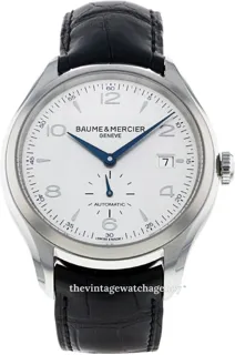 Baume & Mercier Clifton MOA10052 brushed/polished steel Silver