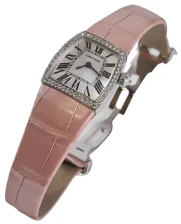 Cartier La Dona de Cartier WE600351 (ICED OUT) 22mm White gold Silver