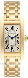 Cartier Tank Américaine W26015K2 18k yellow gold Silver