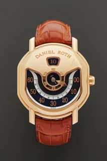 Daniel Roth Papillon 318.Y.50 18k rose gold Black