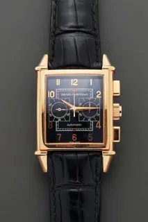 Girard-Perregaux Vintage 1999 2599 18k rose gold Black