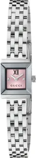 Gucci G-Frame YA128539 Stainless steel Pink