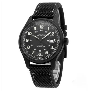 Hamilton Khaki Field H70575733 Titanium Black