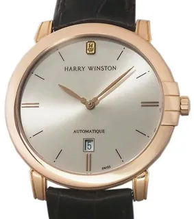 Harry Winston Midnight 42 450-MA42R 42mm Rose gold Silver