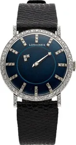 Longines Mysterious 18k white gold