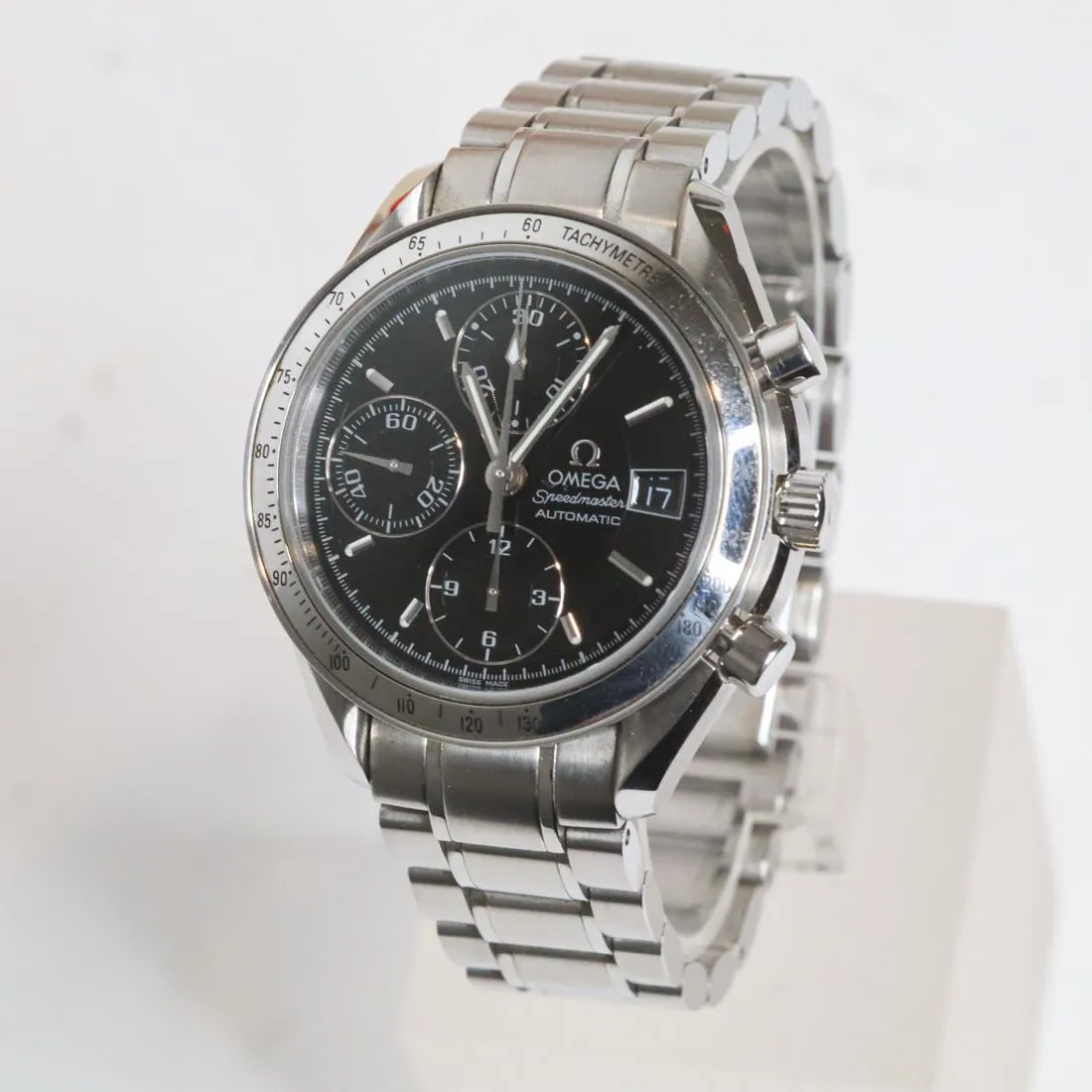 Omega Speedmaster Date 35135000 Stainless steel Black Japan | Dealer |  EveryWatch