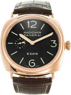 Panerai Radiomir PAM 00197 Rose gold Black