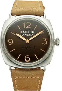 Panerai Radiomir PAM02020 Stainless steel Brown