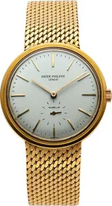 Patek Philippe Calatrava 3429 18k yellow gold Silver