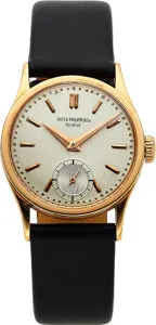 Patek Philippe Calatrava 96 18k rose gold Silver