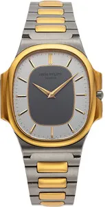 Patek Philippe Nautilus 3770 Stainless steel and 18k yellow gold Gray